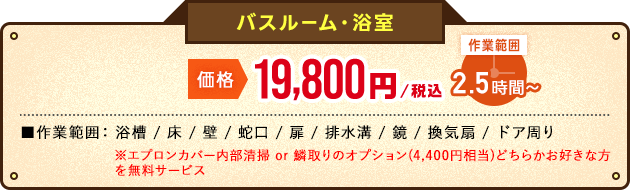 浴室・バスルームオファー価格