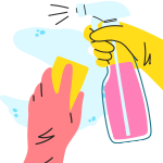 固まった油汚れ・水あか・カビなど