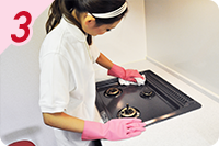 STEP03.拭き上げ・取付/組立